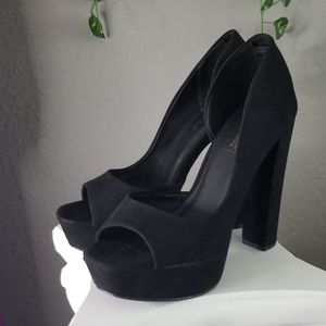 Black Platform Heels